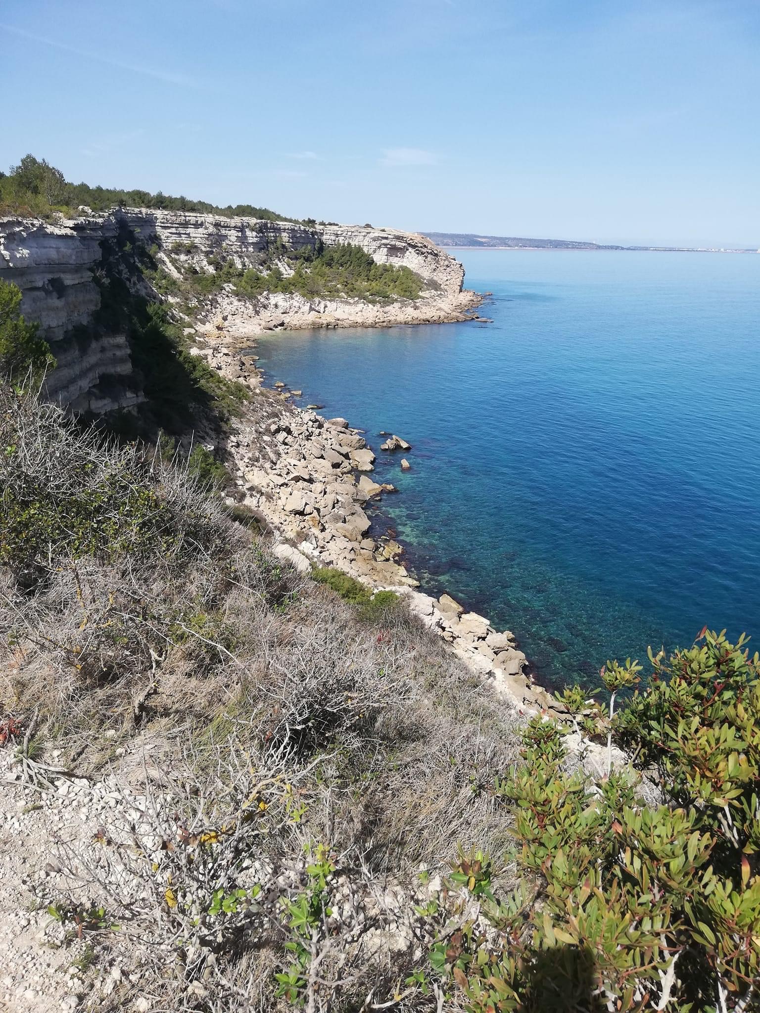 Les falaises de Leucate