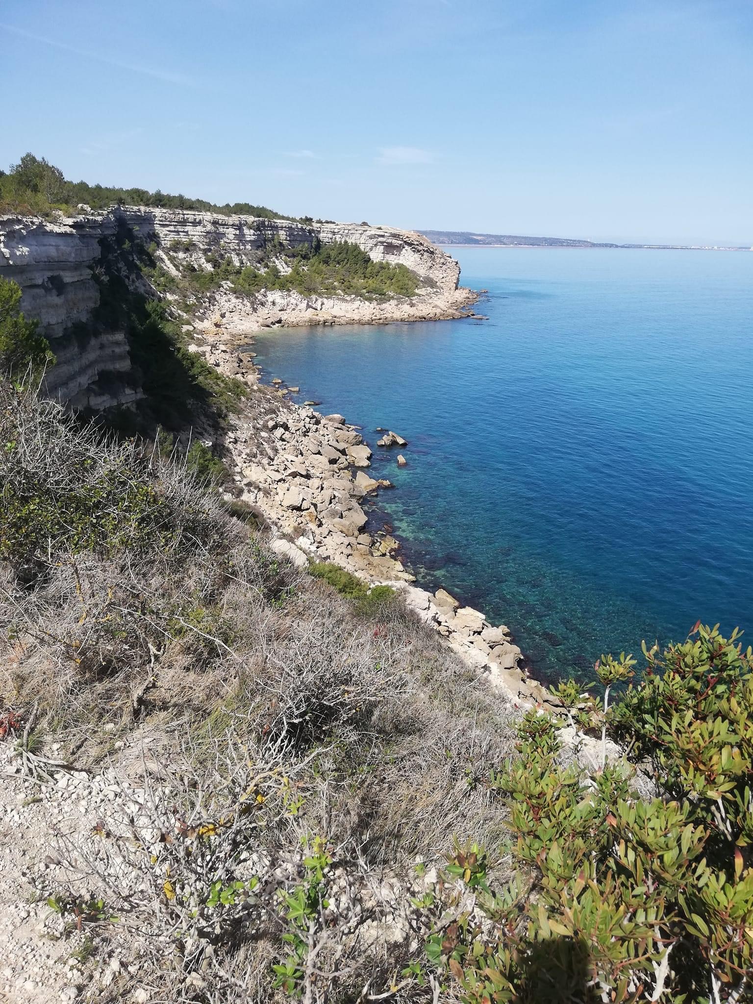 Les falaises de Leucate 